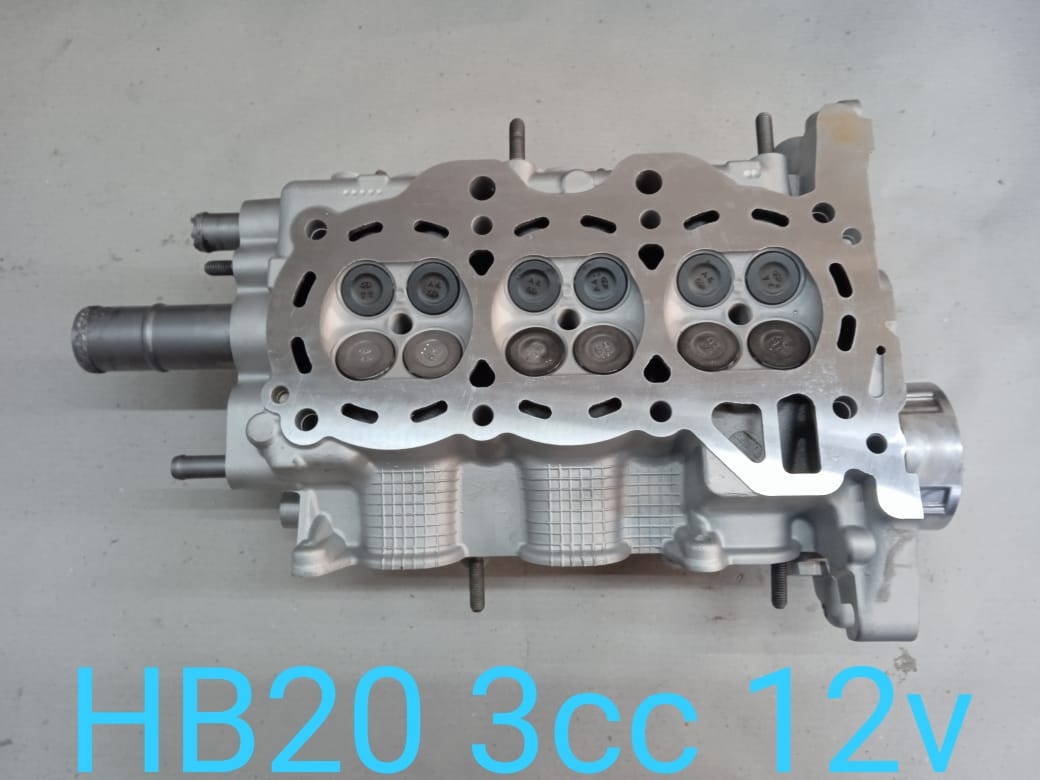 Cabeçote HB20 3cc 12v retificado pela RETIFICA LUKER